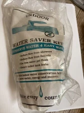 NIAGARA  CONSERVATION Water Saver Kit Showerhead Sink Aerator Toilet Tank Bank