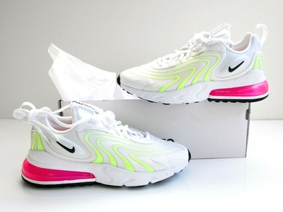 pink and green nike 270