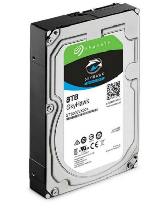 1PCS Seagate SkyHawk 8TB 3.5'' SATA 6.0GB/s Hard Drive ST8000VX004#l/1