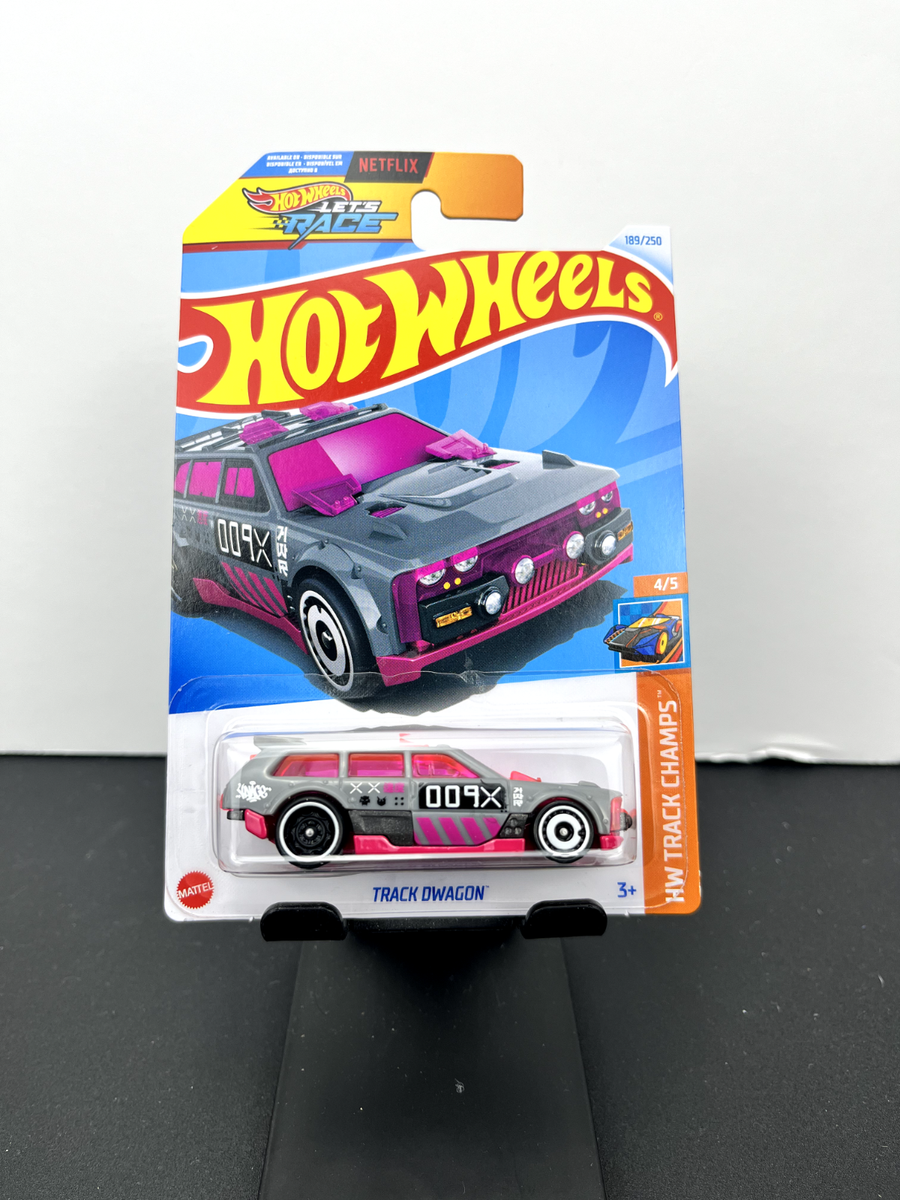 HotWheels TRCKDWAGONと'78FORDESCORTRS1800 Hot Wheels 2024 K Case HW Track Champs Track Dwagon Pink HW Lets