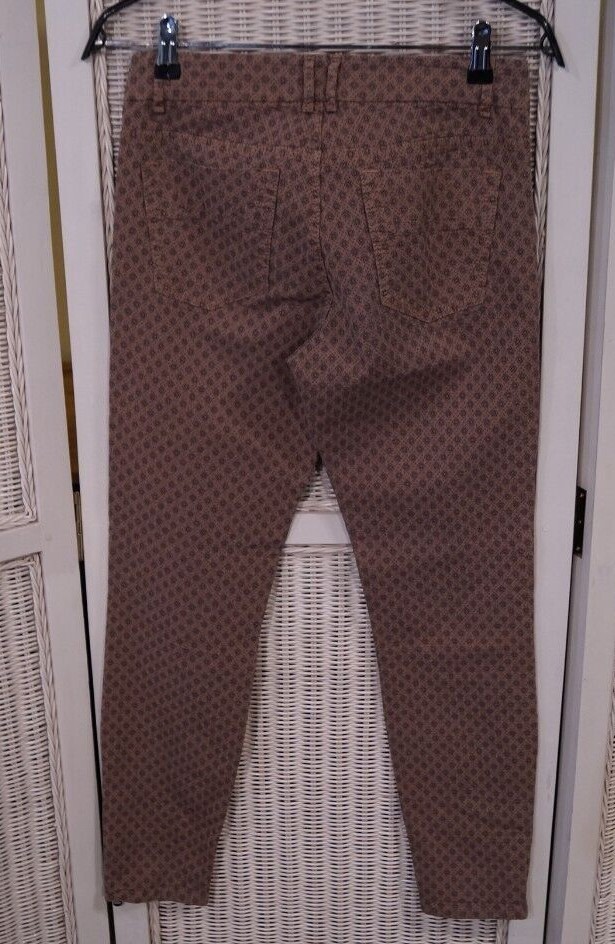 JOOP Women's Brown Cotton Trousers Pants Size 34 image 2