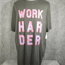 The Foundry Big & Tall Supply Co. Adult Men's T-Shirt 3XL Black Work NEW