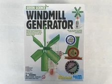 Green Science Windmill Generator Kit Kidz Lab 4M Fun Science STEM NEW SEALED