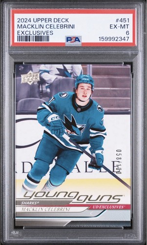2024 Macklin Celebrini [Exclusive] #451