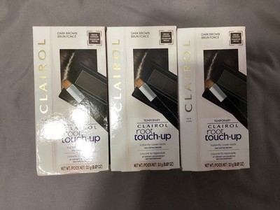 Clairol Temporary Powder Root Touch Up 3 Pack (Dark Brown)
