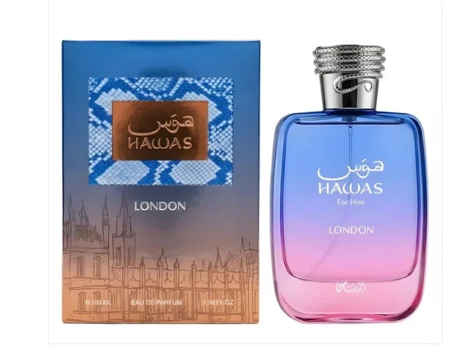 RASASI HAWAS LONDON  100ml EDP Men's | BRAND NEW SEALED GENUINE | UK