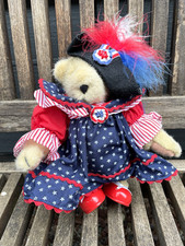1992 Muffy VanderBear Yankee Doodle Bear Plush Patriotic 4th of July Vintage USA