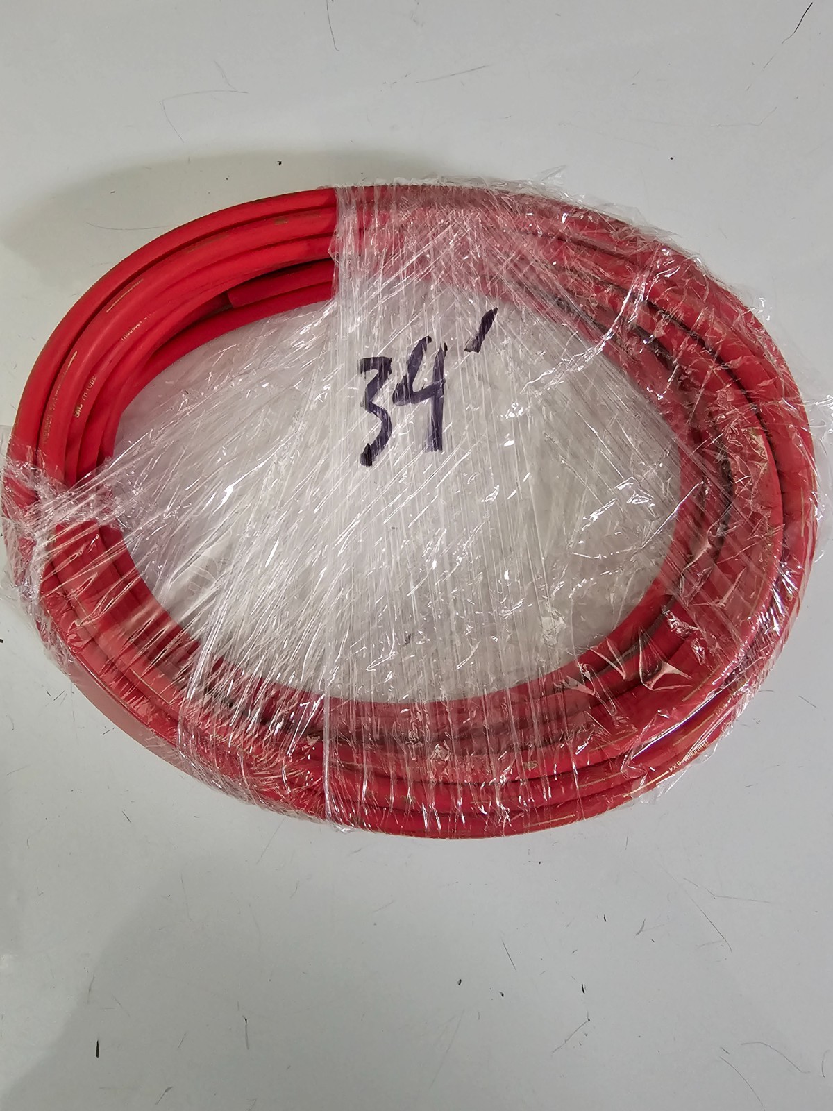 SMC TRBU0604 FLAME RESIST TUBING RED 34FT