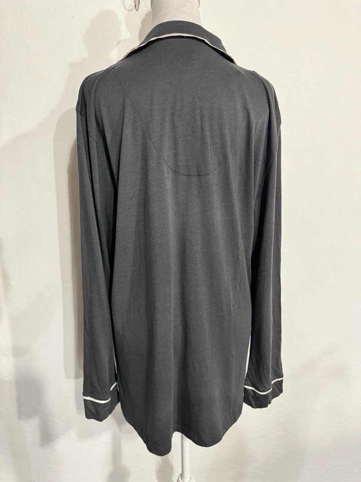 ¡Nuevo! COSABELLA Banana Republic BELLA ALGODÓN PIJAMA TOP XL Gris Foto 4 de 4
