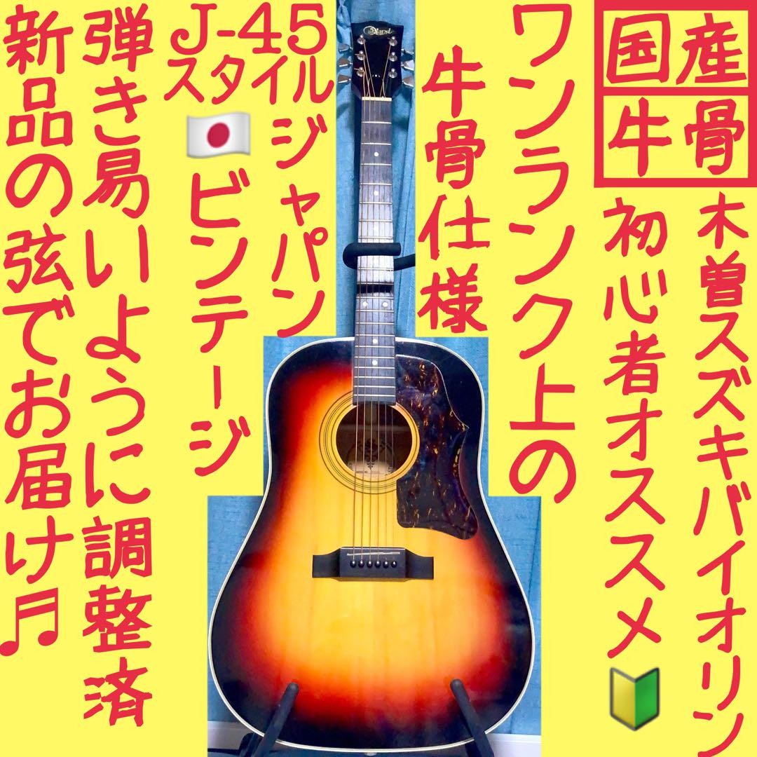Acoustic Guitar Oakland WE30S Kiso Suzuki Sunburst Made in