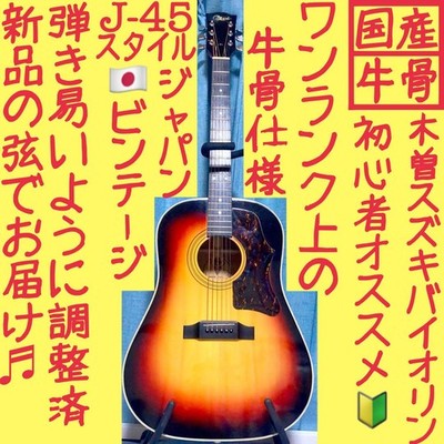 Acoustic Guitar Oakland WE30S Kiso Suzuki Sunburst Made in Japan