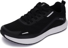 WHITIN Women's Wide Toe Box Road Running Shoes 8 Wide Black