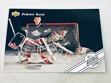 1992-93 Upper Deck Hockey #AR6 All Rookie Team Insert Dominik Hasek Black Hawks