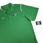 Nike Nwt West Florida Argonauts Football Polo Shirt Mens Xl Green Logo