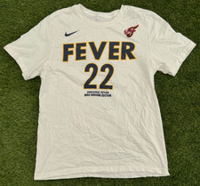 Nike Indiana Fever Caitlin Clark 22 Explorer Edition White T Shirt Womens M