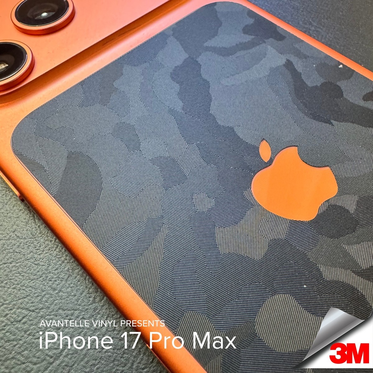 Apple iPhone 17 Pro Max | 17 Pro Back Battery Decal Skin, Genuine