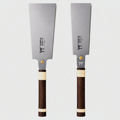 Temple Tool Co. Ryoba (Set Of 2) Double-Edge Pull Saws - 240 AND 180mm Blades