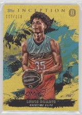 2021-22 Topps Inception OTE Overtime Elite Yellow 109/150 Lewis Duarte #79 3hd