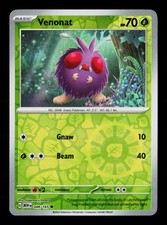 Carta Pokemon Venonat 048/165 Reverse Holofoil Scarlatto e Viola 151 -B12
