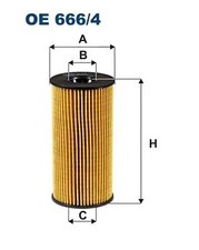 Ölfilter Filtereinsatz OE 666/4 FILTRON für NISSAN MERCEDES-BENZ RENAULT DACIA