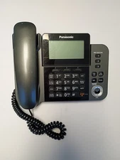 Panasonic KX-TGF350 Corded Phone Answering System. Tested 