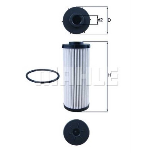 Knecht Hydraulikfilter Automatikgetriebe FüR VW Tiguan 2.0 TDI Audi A3-image