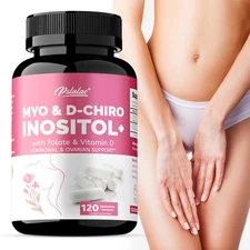 Myo & D-Chiro Inositol - Folate, Women's Ovarian Health, Hormone Balance