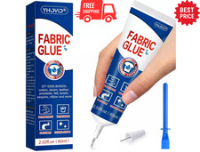 Fabric Glue Mighty Mend it Fabric Glue Permanent Clear Washable Clothing Glue
