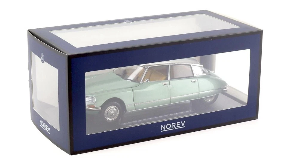 Citroen DS 23 Pallas 1972 Green Metallic Norev 1:18 Nuovo Limited 400pz 181724 - Immagine 4 di 4