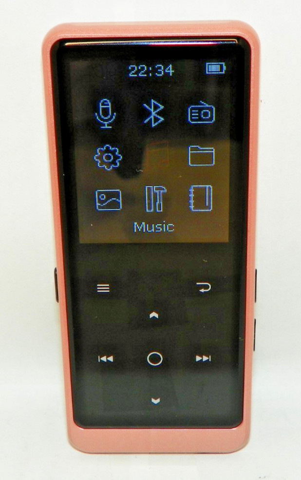 Hommie MP3 Player  J5M with Bluetooth Touch Button 16GB HiFi  Sound Music