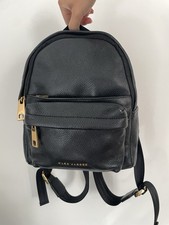 Marc Jacobs Women s Black Backpack with Gold ...
