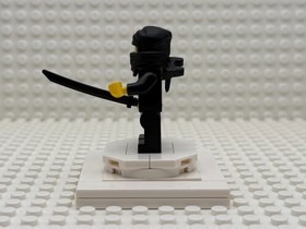 Lego Ninja - Black Minifigure Castle 6093 4805 6045 1185 6088 6083 6089 cas048