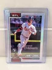 2026 Topps Series 1 - Jimmy Crooks III #73 Rainbow Foil (RC)