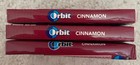 3 Sealed Packs of Wrigley Orbit Cinnamon Gum Discontinued Rare Collectible — photo 4
