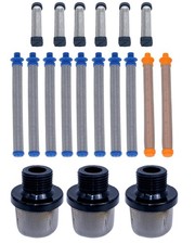  3 8 2 6 Pack Airless Paint Sprayer Filter Kit   Compatible filter