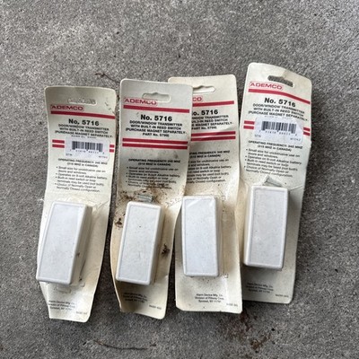 Lot of 4 ADEMCO 5716 Wireless Door Window Transmitters 345MHz NEW NOS