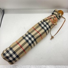 Burberrys Nova Check Folding Umbrella Premium Accessory Authentic Brand