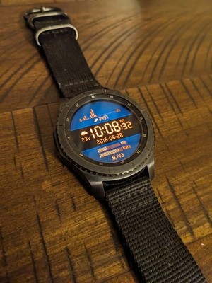 Samsung Gear S3 Frontier 46mm Smartwatch - Dark Grey