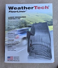 WeatherTech FloorLiner for 2011-14 Ford Explorer 443591 1st Row Black