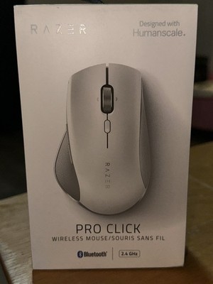 NEW Razer Pro Click HumanScale Wireless Bluetooth Mouse 2.4GHz BT - RZ01-0299
