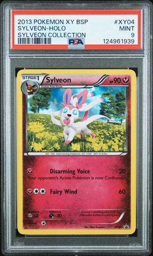 2013 POKEMON XY BLACK STAR PROMO SYLVEON #XY04 HOLO FOIL PSA 9 MINT #124961939