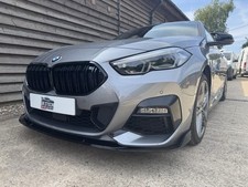 F�R BMW 2ER F44 M SPORT 2020+ GLANZ SCHWARZ FRONTLIPPE SPLITTER