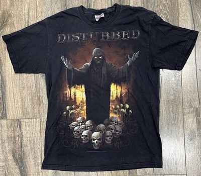 2008 Disturbed Indestructible The Guy CD Concert Tour Promo Medium Shirt Rock