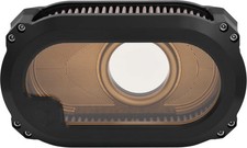 Kens Factory 563-03134 NXT-01BG NL M8 AIR CLEANER W/GLASS BLACK W/GOLD