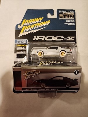 Johnny WHITE LIGHTNING 1989 Chevy Camaro Z28 IROC-Z 1/64 Black