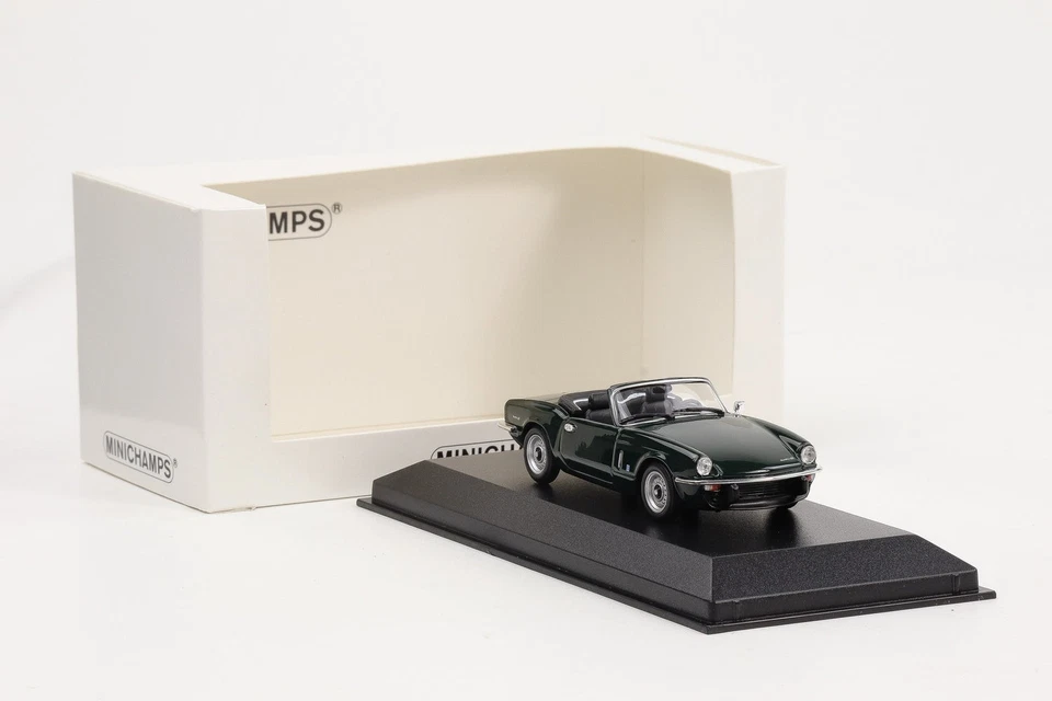 1:43 Minichamps Triumph Spitfire MK IV 1972 Verde Racing Britannico Limitato - Immagine 2 di 4