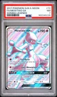 PSA 7 Mewtwo GX FA 2017 Pokémon Sun & Moon Shining Legends #72
