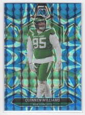 #173 Quinnen Williams 2024 Panini Mosaic Reactive Blue * New York Jets