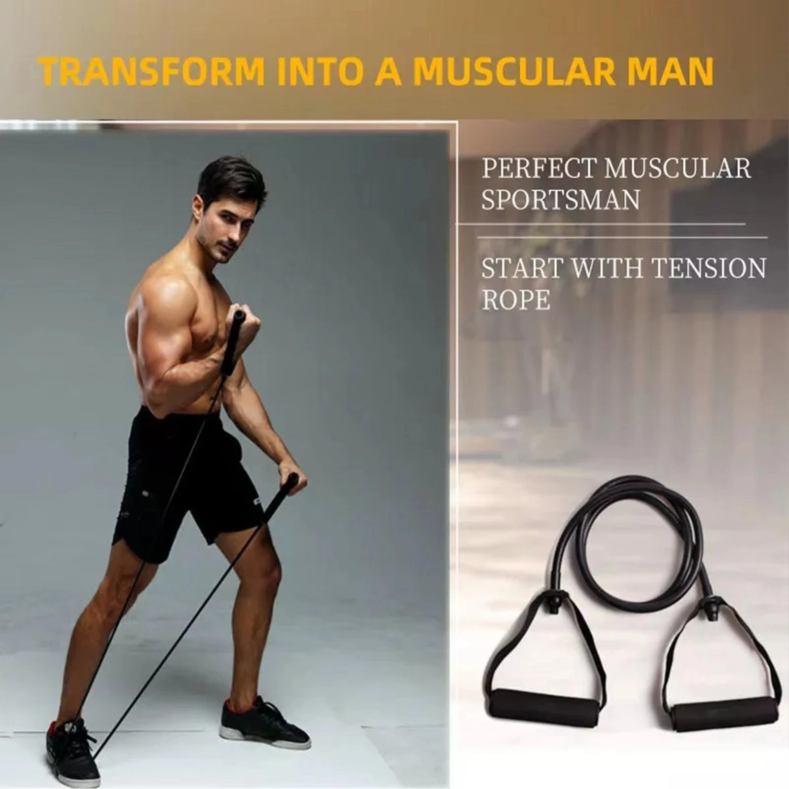 Resistance Bands With Handles Pull Rope