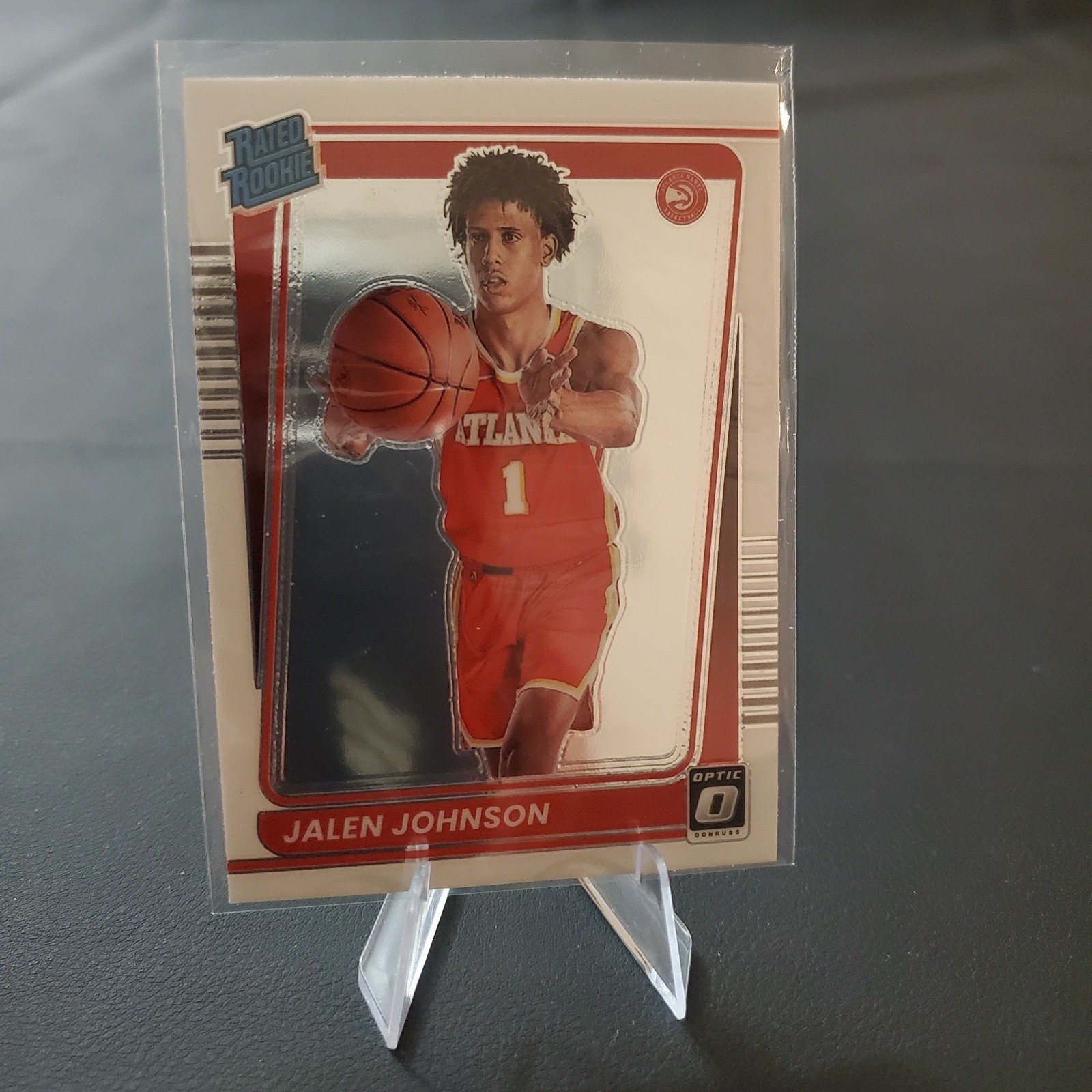 2021-22 Panini Donruss Optic - Rated Rookie Jalen Johnson #181 (RC)